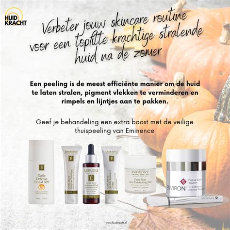 Gezicht beschermen met SPF na peeling