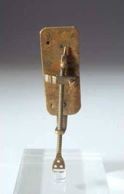 Historische microscoop van Antoni van Leeuwenhoek